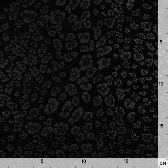 Romanit Jersey Punta Di Roma Tiny Leodots Schwarz