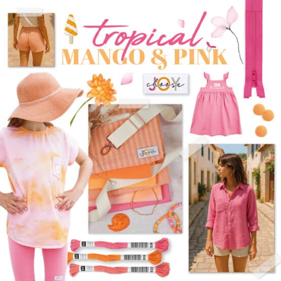 Tropical Mango & Pink