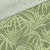 Badeshorts Stoff Palmenblaetter Olivgruen 3