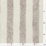 Bambus Frottee - Streifen - Cremeweiß Graubeige