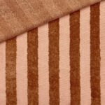 Bambus Frottee - Streifen - Zimt Blush