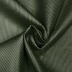 Beschichteter Mini Breitcord leicht elastisch – Khaki-Grün