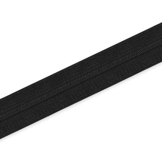 Endlosreissverschluss Spiral 5mm Schwarz Nicht Teilbar