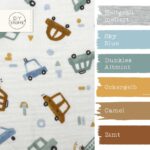 Farbkombi Musselin Einsatzfahrzeuge Weiss