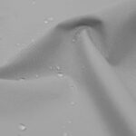 Leichter Outdoorstoff – wasserdicht – Mittleres Grau