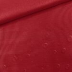 Leichter Outdoorstoff – wasserdicht – Rubinrot