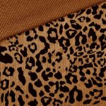 Mini Breitcord leicht elastisch – Leo – Heller Zimt