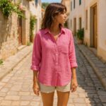 Musselin Flamingo Pink Ki