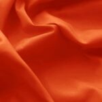 Popeline – dünner Baumwollstoff – Dunkles Orange