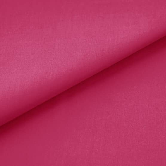Popeline Duenner Baumwollstoff Dunkles Pink