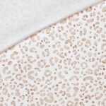 Rippenjersey – Zarte Leodots – Warmweiß