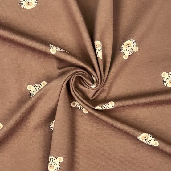 Single Jersey Cute Leo Heller Kakao 3 3