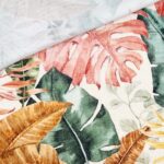 Single Jersey - Tropical Jungle - Helles Natur