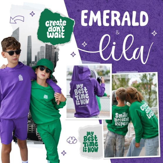 Banner Emerald Lilac Kachel