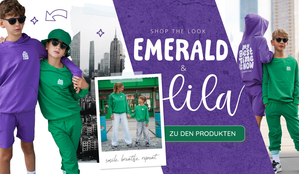 Banner Emerald Lilac Mobil