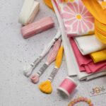 DIY Stoffmix - Sticktwist - Schrägband - Garn - Label