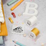 DIY Stoffmix - Schieber - Garn - Label