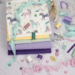 DIY Stoffmix - Knopf - Garn - Label - Patch - Satinband - Pomponborte