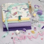 DIY Stoffmix - Knopf - Garn - Label - Patch - Satinband - Pomponborte