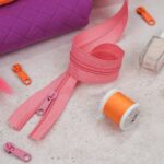 DIY Stoffmix - Reißverschluss - Schieber - Garn