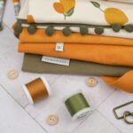 DIY Stoffmix - Label - Knopf - Garn