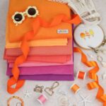 DIY Stoffmix - Gurtband - Label - Stickset - Garn - Satinband - Patch