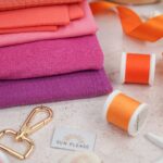 DIY Stoffmix - Karabiner - Label - Garn