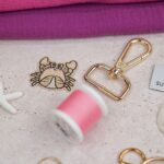 DIY Stoffmix - Karabiner - Label - Garn - Patch