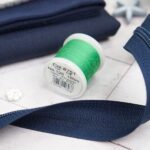 DIY Stoffmix - Reißverschluss - Garn