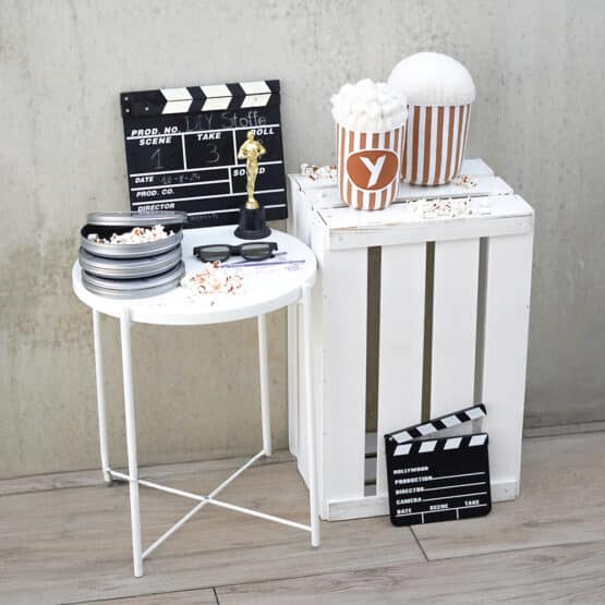 Diy Stoffe Inspiration 574b Popcorn Kissen Zimt