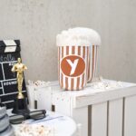 DIY Stoffe Inspiration - Popcorn Kissen Zimt