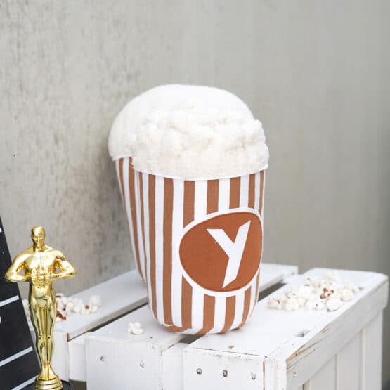 Diy Stoffe Inspiration 574j Popcorn Kissen Zimt