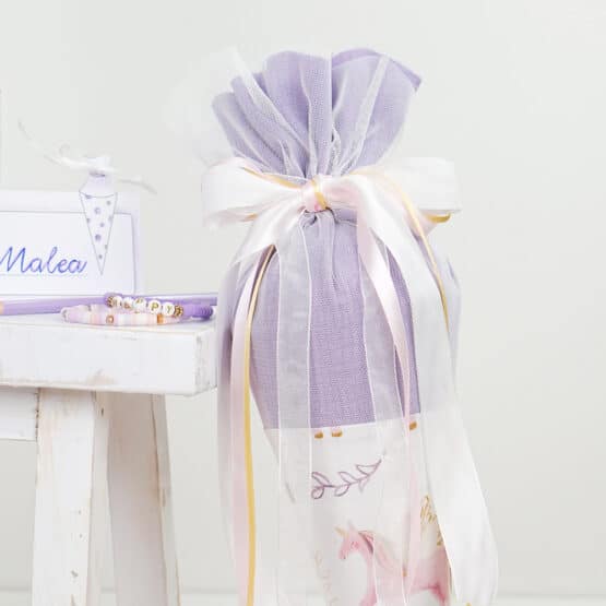 Diy Stoffe Inspiration 574m Schultuete Flying Unicorns