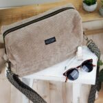 DIY Stoffe Inspiration - Umhängetasche - Cord Smoky Beige