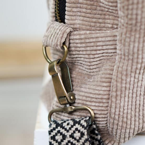 Diy Stoffe Inspiration 575c Umhaengetasche Cord Smoky Beige