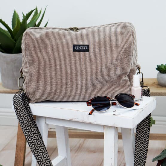 Diy Stoffe Inspiration 575i Umhaengetasche Cord Smoky Beige