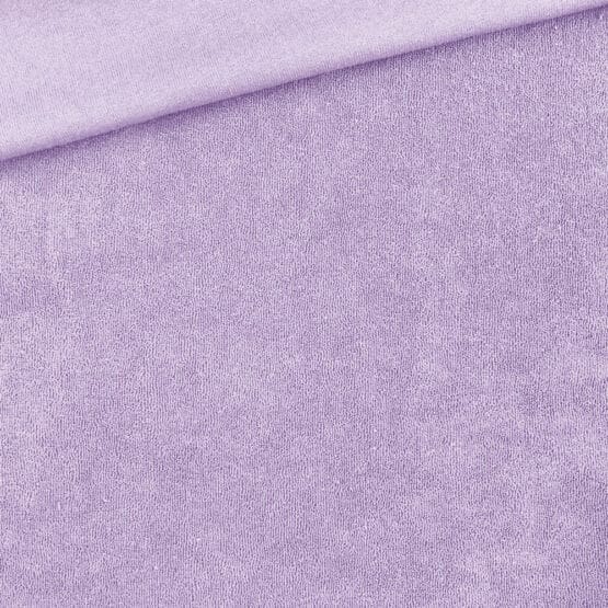 Frottee Jersey Helles Smoky Lavendel 1