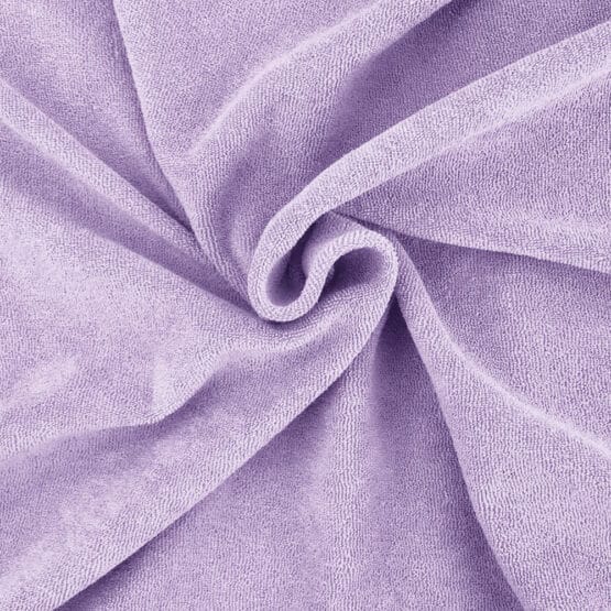 Frottee Jersey Helles Smoky Lavendel