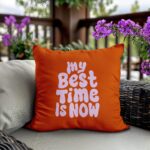 Leichter Canvas Dunkles Orange Mu