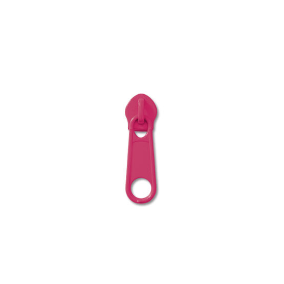 Reißverschluss Schieber 5mm Spiral Dunkles Pink
