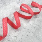 Spitzen- Gummi- Einfassband – Dark Pink Coral – 20 mm