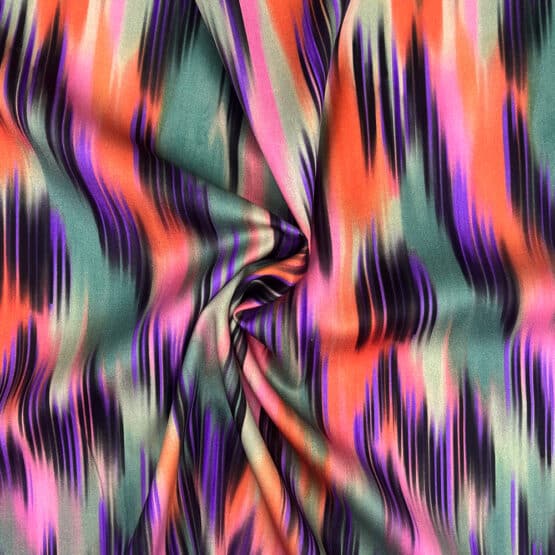Baumwollsatin Colour Gradient 3