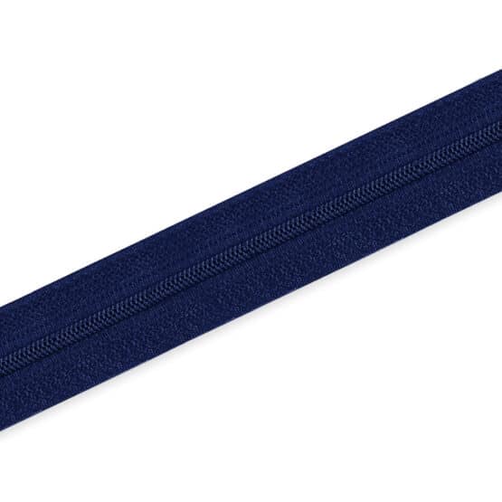 Endlosreissverschluss Spiral 5mm Navyblau Nicht Teilbar