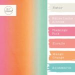 Farbkombi Baumwollstoff Bright Rainbow Dream