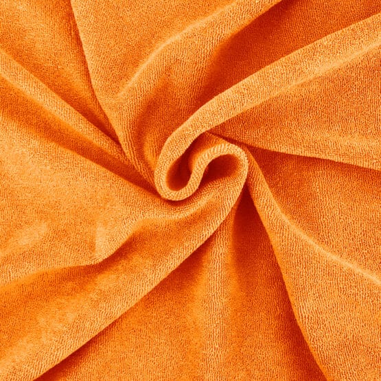 Frottee Jersey Sunny Orange 1