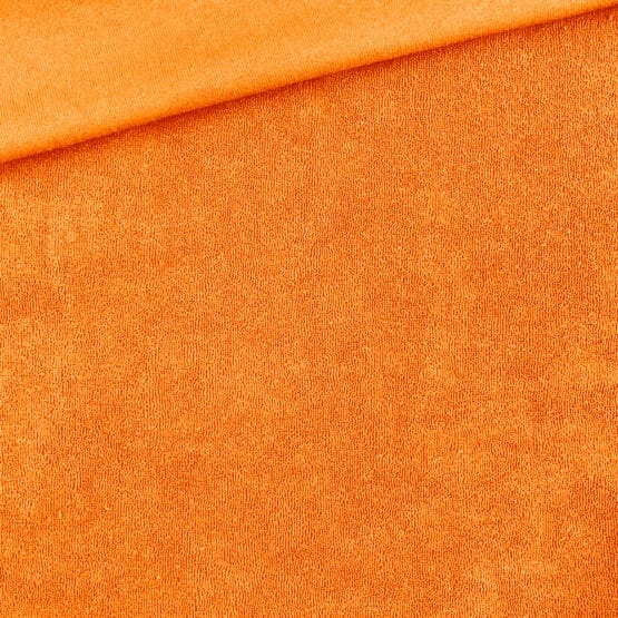 Frottee Jersey Sunny Orange