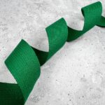 Gurtband Baumwolle – 32 mm – Dark Emerald