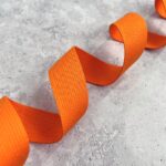 Gurtband Baumwolle – 32 mm – Orange