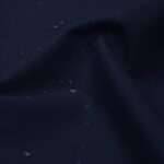 Leichter Outdoorstoff – wasserdicht – Navyblau