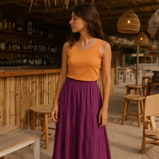 Musselin Cassis Mu
